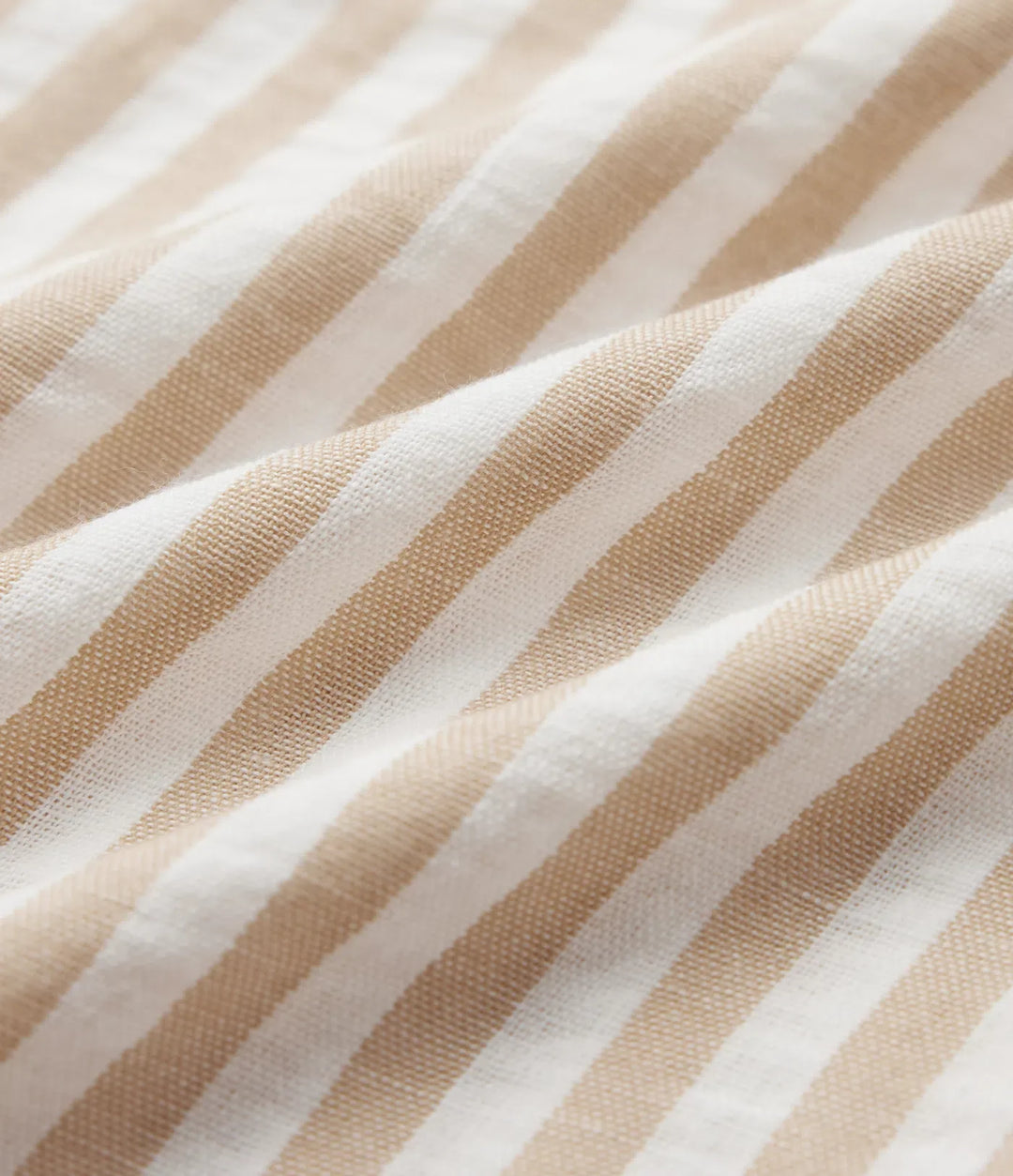 Stripe Casual Linen-Feel Overalls with Pockets