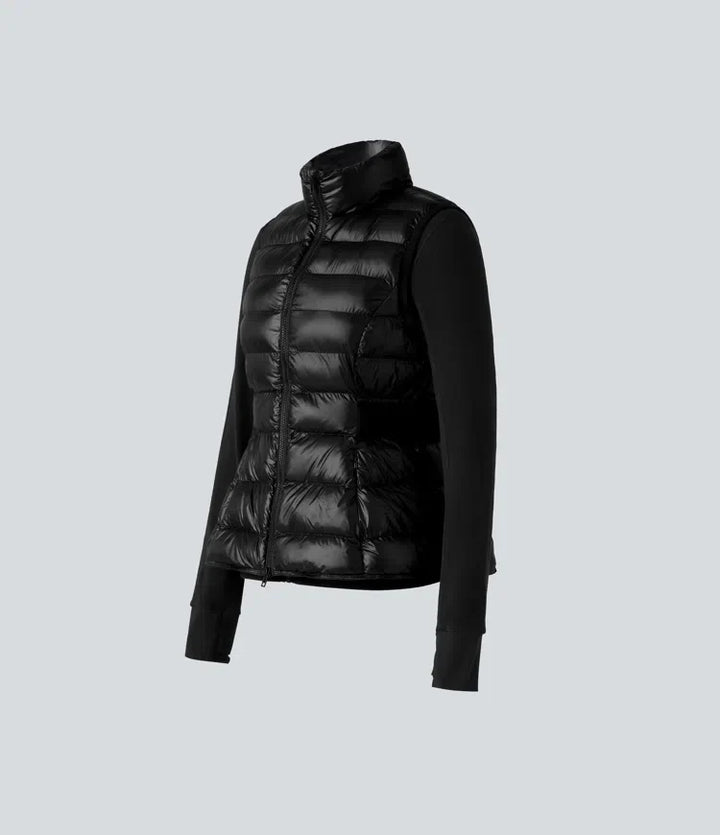 2-Piece Workout Padded Vest &amp; Jacket with Pockets