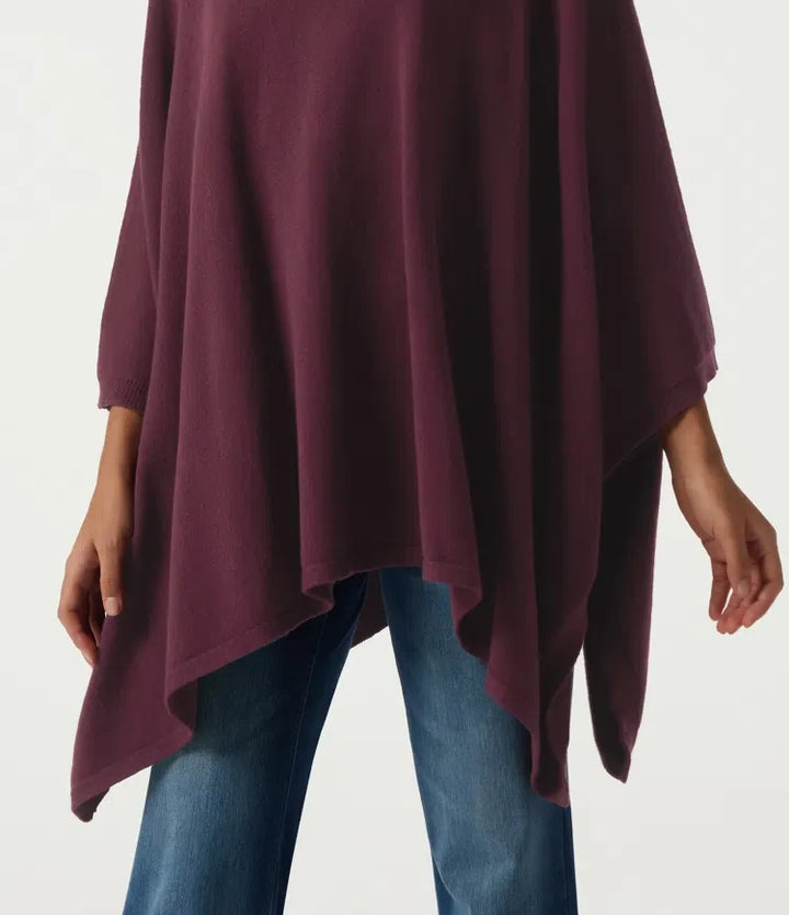 Round Neck Batwing Sleeve Casual Jumper