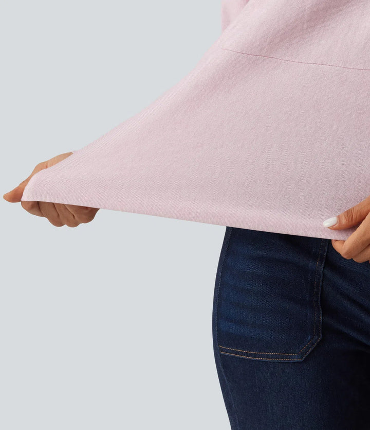 Boat Neck Long Sleeve Casual Jumper