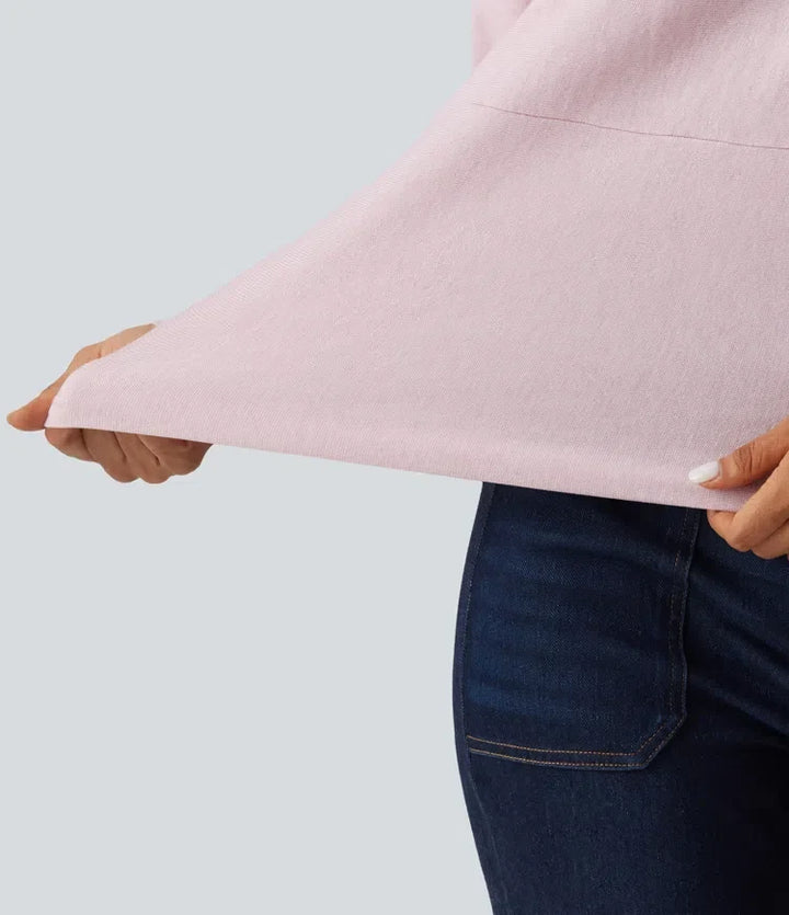 Boat Neck Long Sleeve Casual Jumper