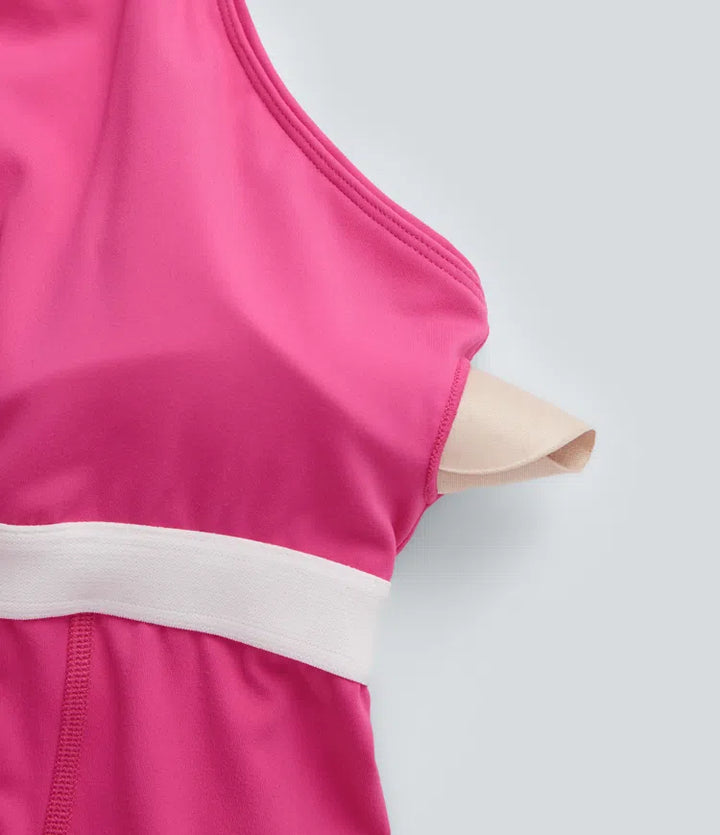 Softlyzero Plush Backless Active Plus Size Dress-Longer Length-Easy Peezy Edition
