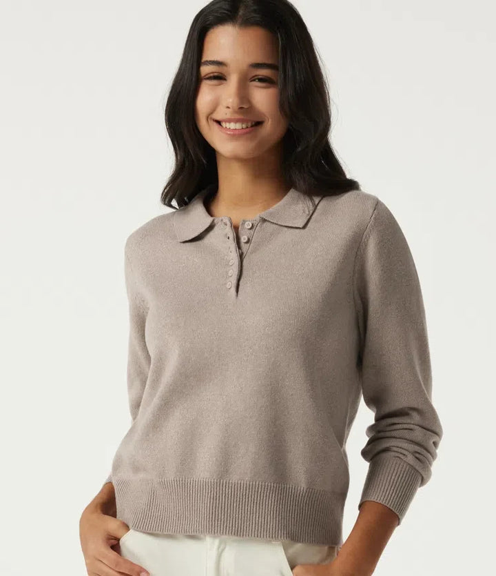 Polo Long Sleeve Work Jumper