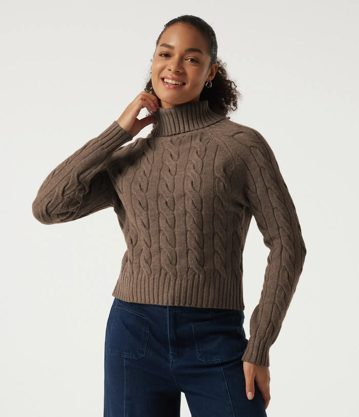 Lapel Raglan Long Sleeve Work Jumper