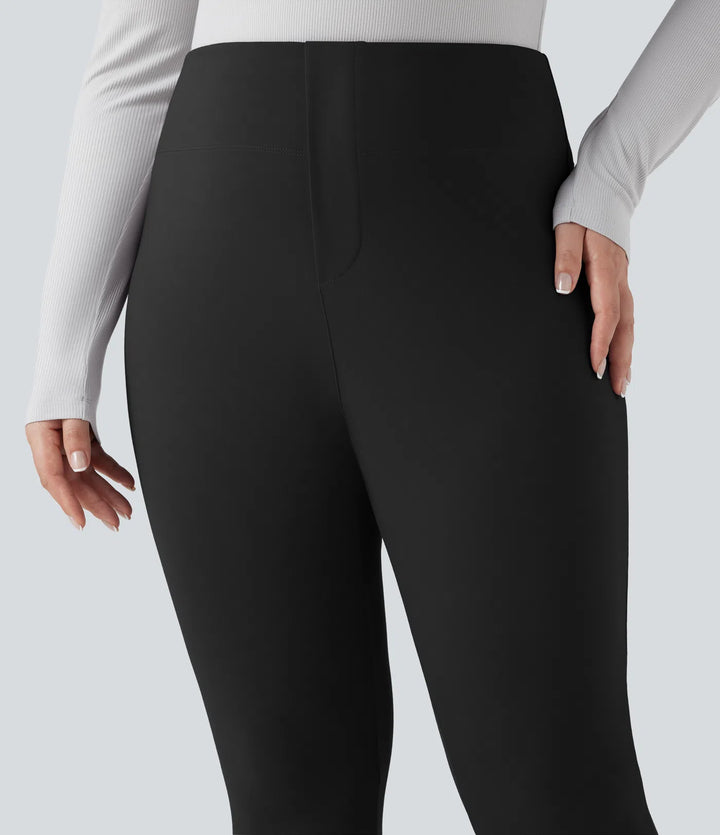 Halara Flex High Waisted Tapered Work Plus Size trousers with Pockets