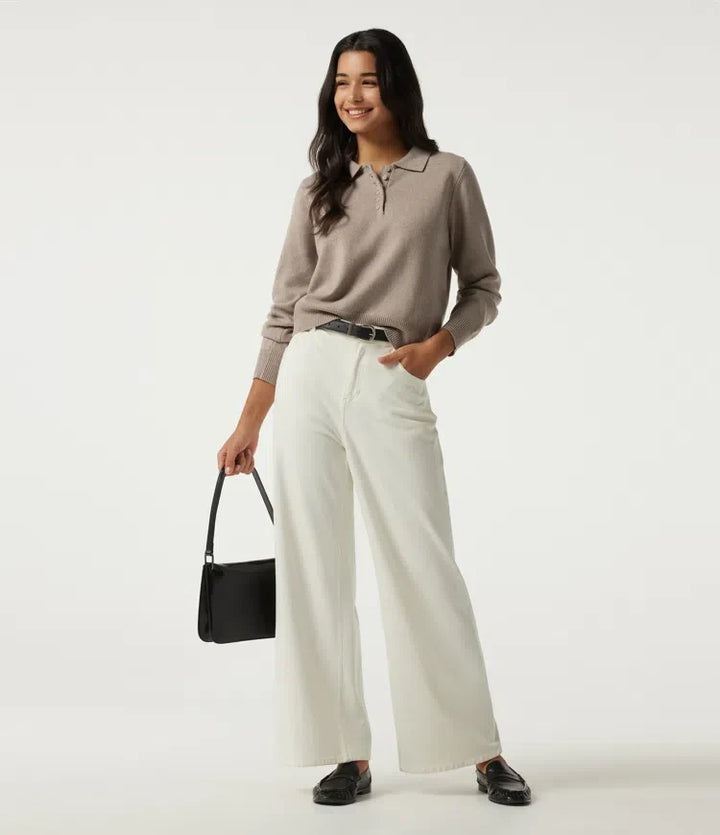 Polo Long Sleeve Work Jumper