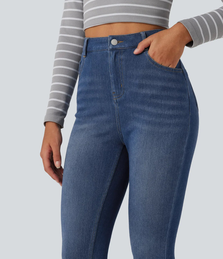Halara Flex High Waisted Skinny Casual Jeans with Pockets