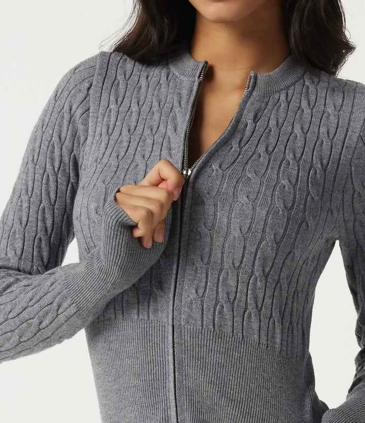 Round Neck Long Sleeve Casual Jumper