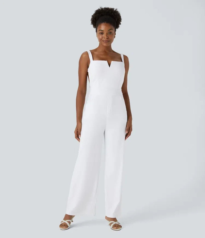 SoftlyZero Airy Tie Pocket InstantCool Jumpsuit