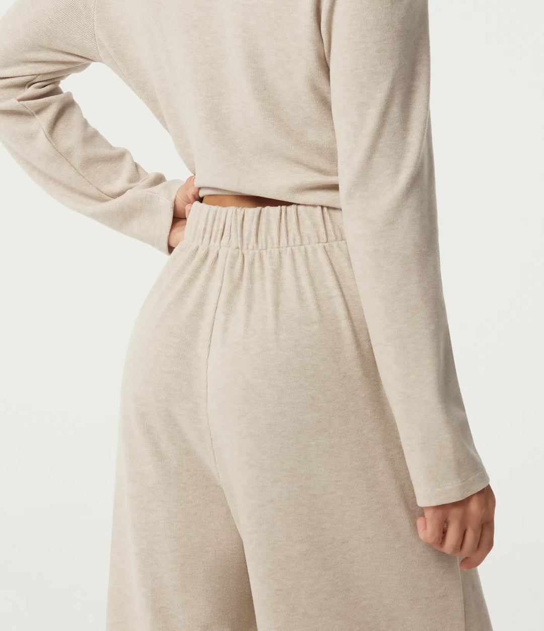 Round Neck Long Sleeve Casual Jumpsuit with Pockets -Easy Peezy Edition