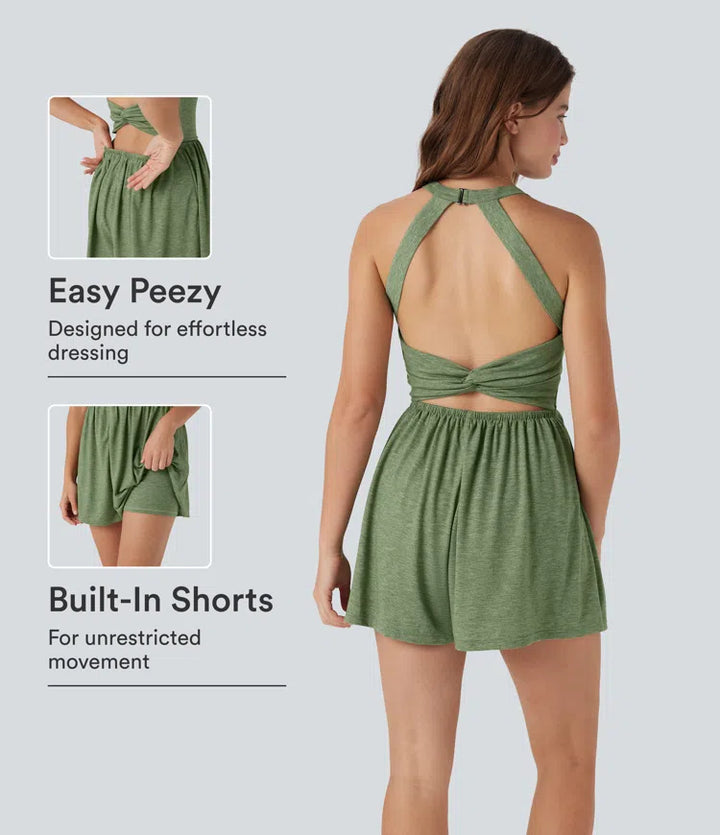 Padded 2-in-1 Playsuit-Easy Peezy Edition