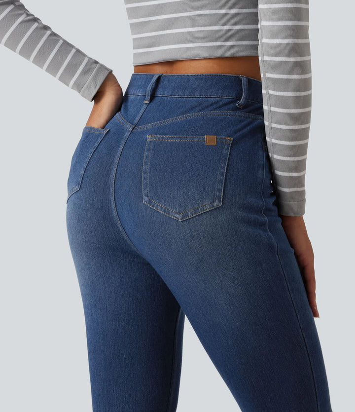 Halara Flex High Waisted Skinny Casual Jeans with Pockets