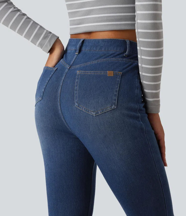Halara Flex High Waisted Skinny Casual Jeans with Pockets
