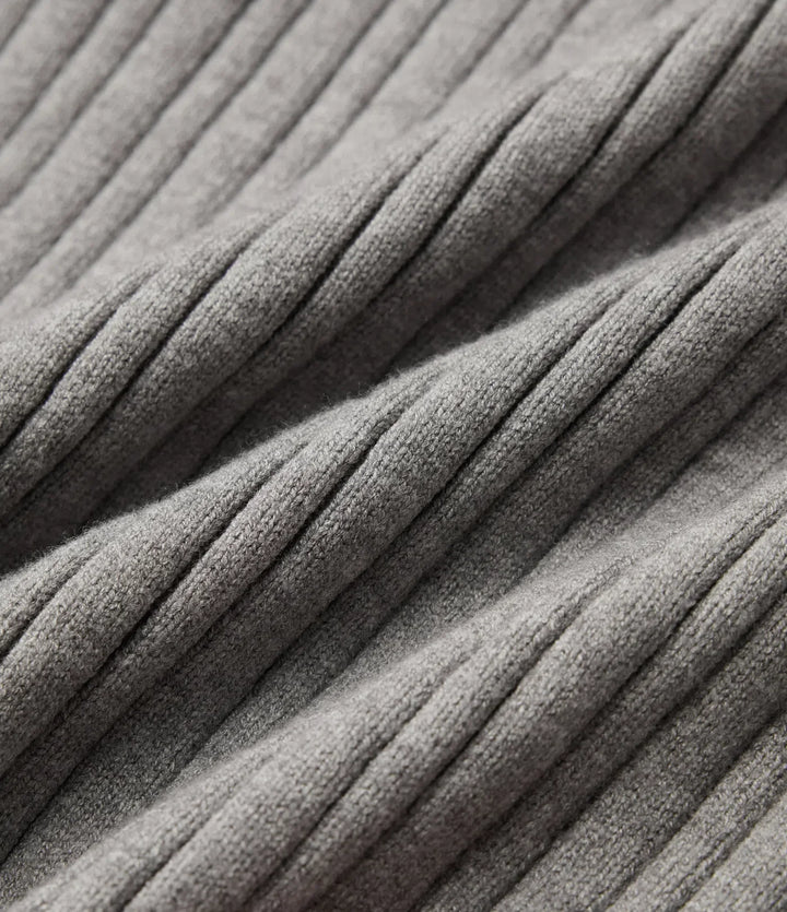 Lapel Long Sleeve Work Jumper