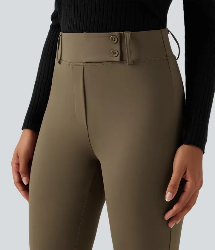 Halara Flex DayStretch High Waisted Flared Work Trousers with Pockets