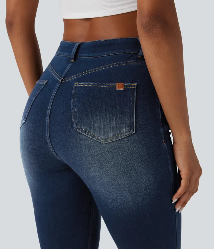 Halara Flex High Waisted Casual Skinny Jeans with Pockets