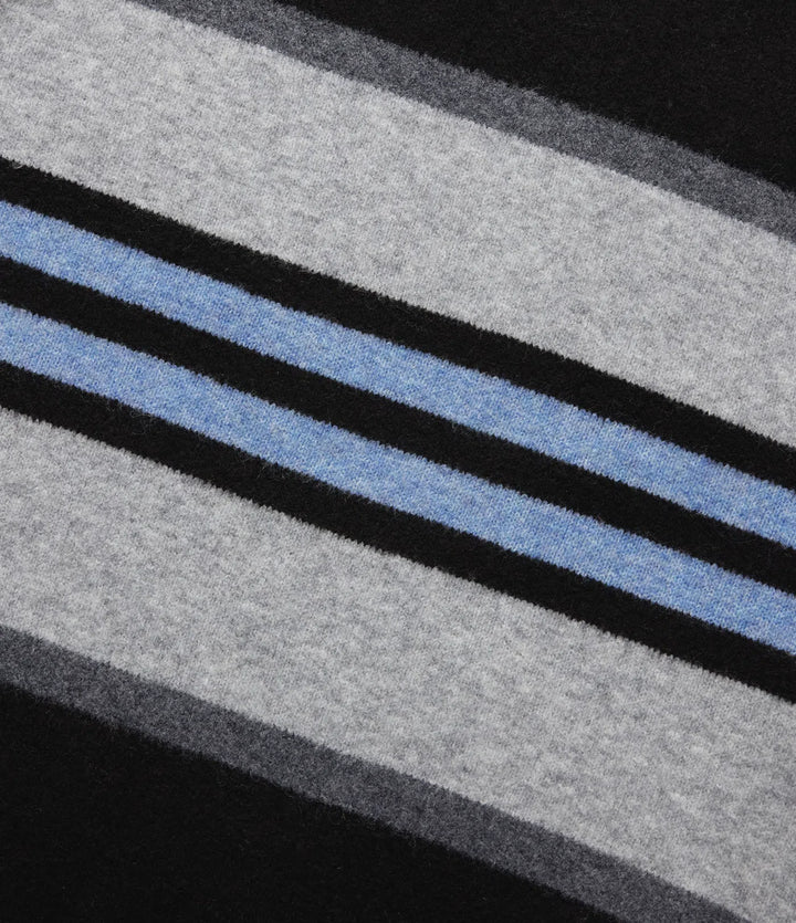 Round Neck Long Sleeve Striped Casual Jumper