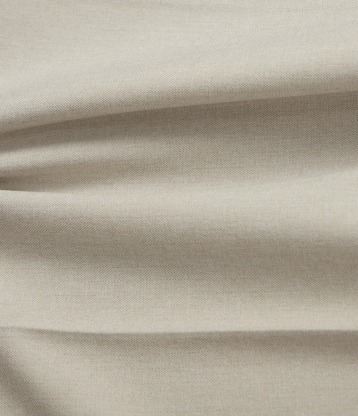 Notched Collar Long Sleeve Work Linen-Feel Blazer with Pockets