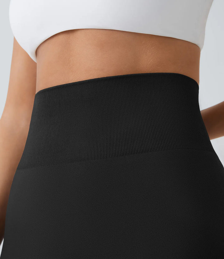 OneForm Seamless Flow High Waisted Ruched Plain Leggings
