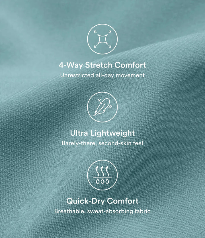 Breezeful High Waisted Split 2-in-1 Flowy Quick Dry Maxi Casual Skort