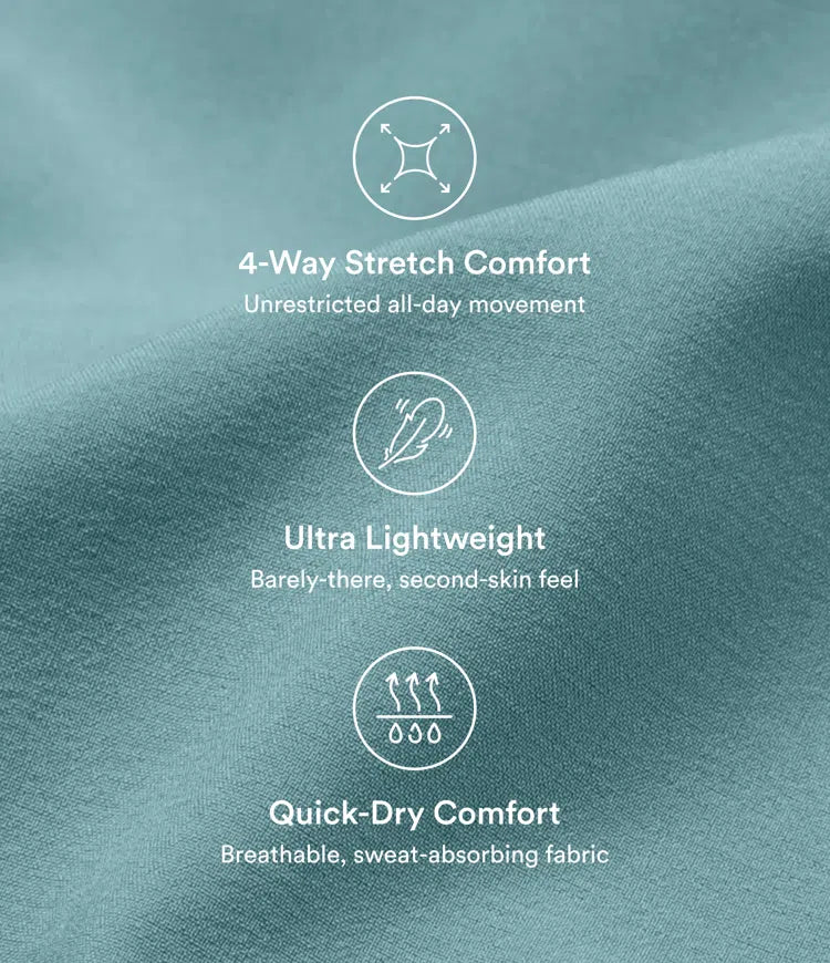 Breezeful High Waisted Split 2-in-1 Flowy Quick Dry Maxi Casual Skort