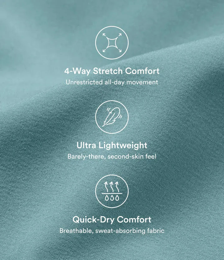 Breezeful High Waisted Split 2-in-1 Flowy Quick Dry Maxi Casual Skort