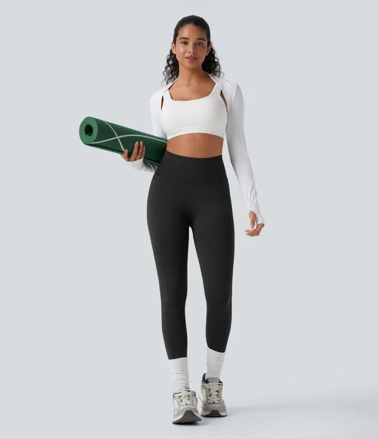 OneForm Seamless Flow High Waisted Tummy Control Butt Lifting Yoga Leggings