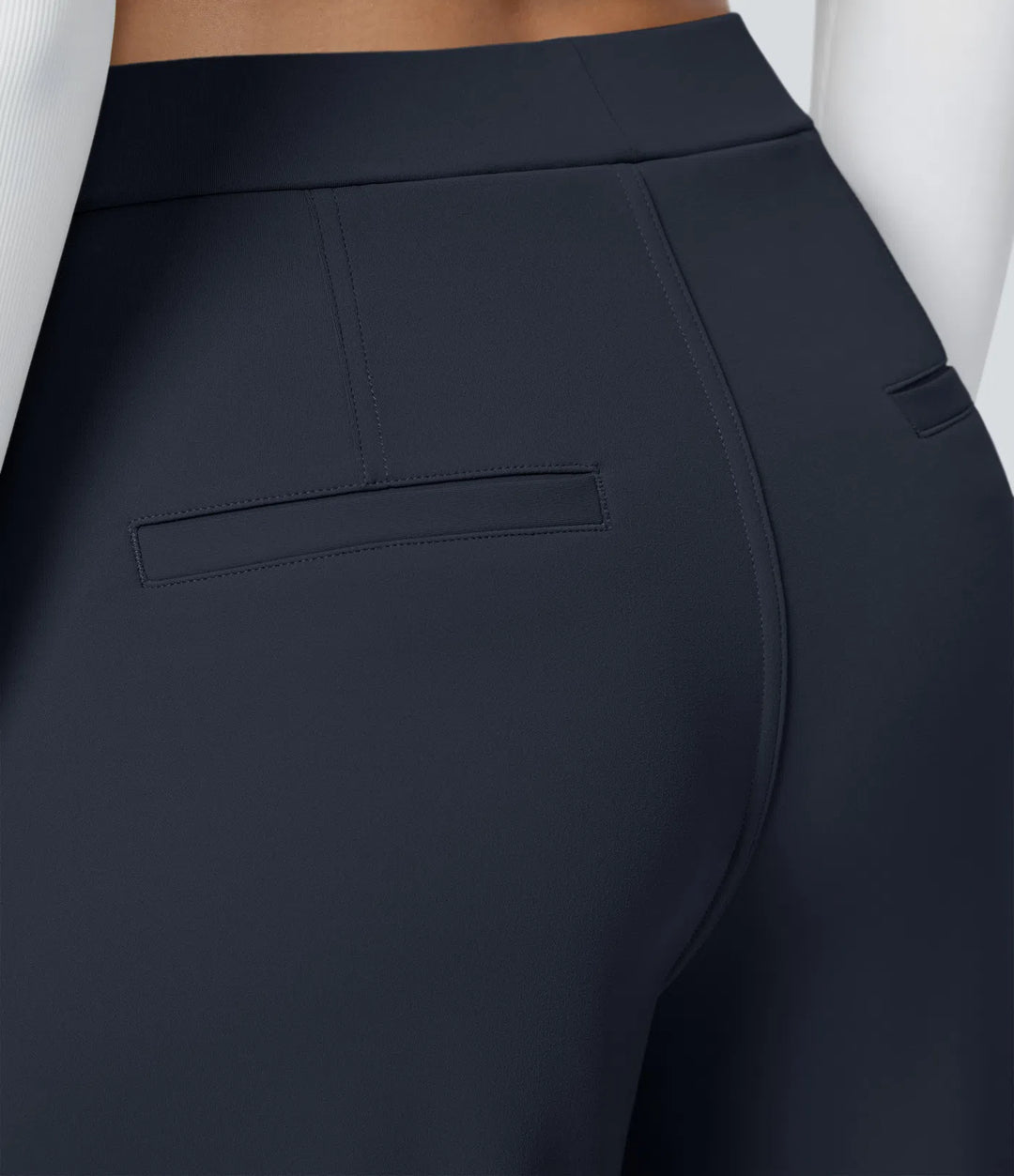 Halara Flex DayStretch High Waisted Pocket Straight Leg Work Trousers