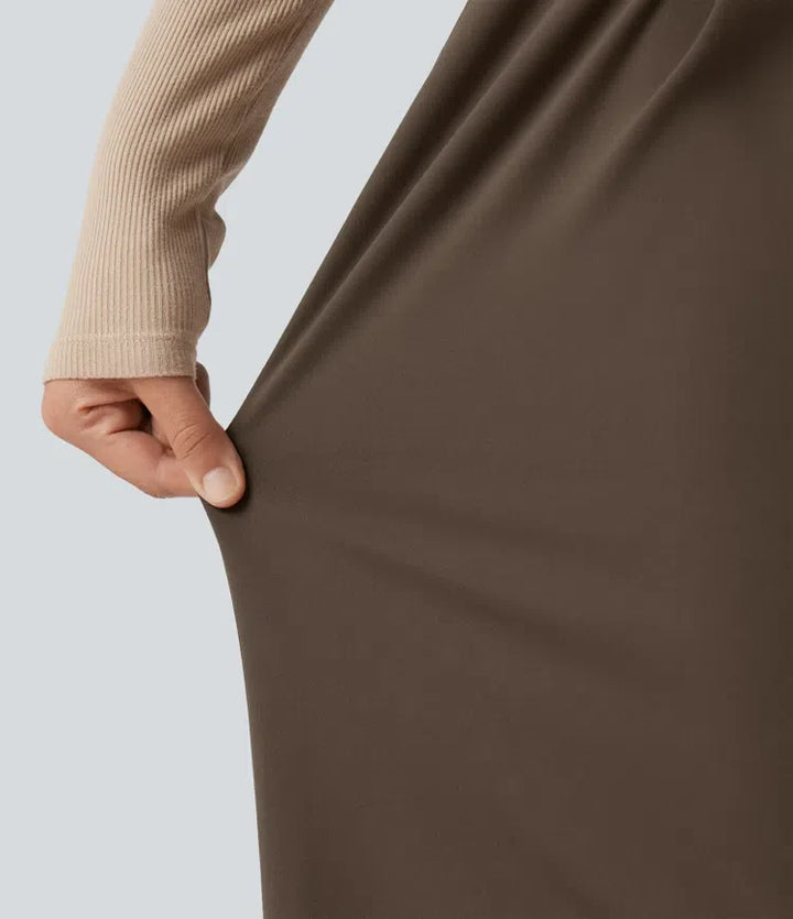 Halara Flex High Waisted Wide Leg Work Trousers with Pockets