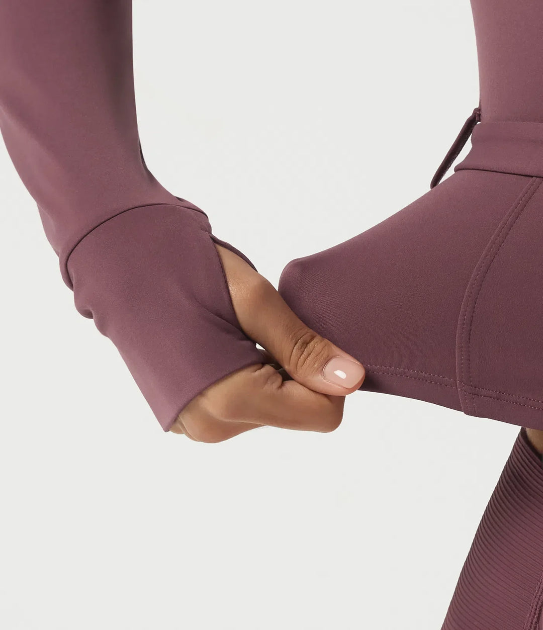 Halara UltraSculpt Stand Collar Long Sleeve Buckle Belted Yoga Curvy Jacket