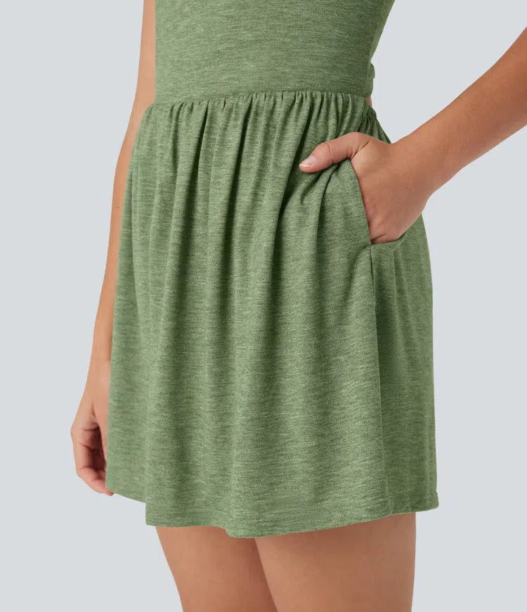 Padded 2-in-1 Playsuit-Easy Peezy Edition
