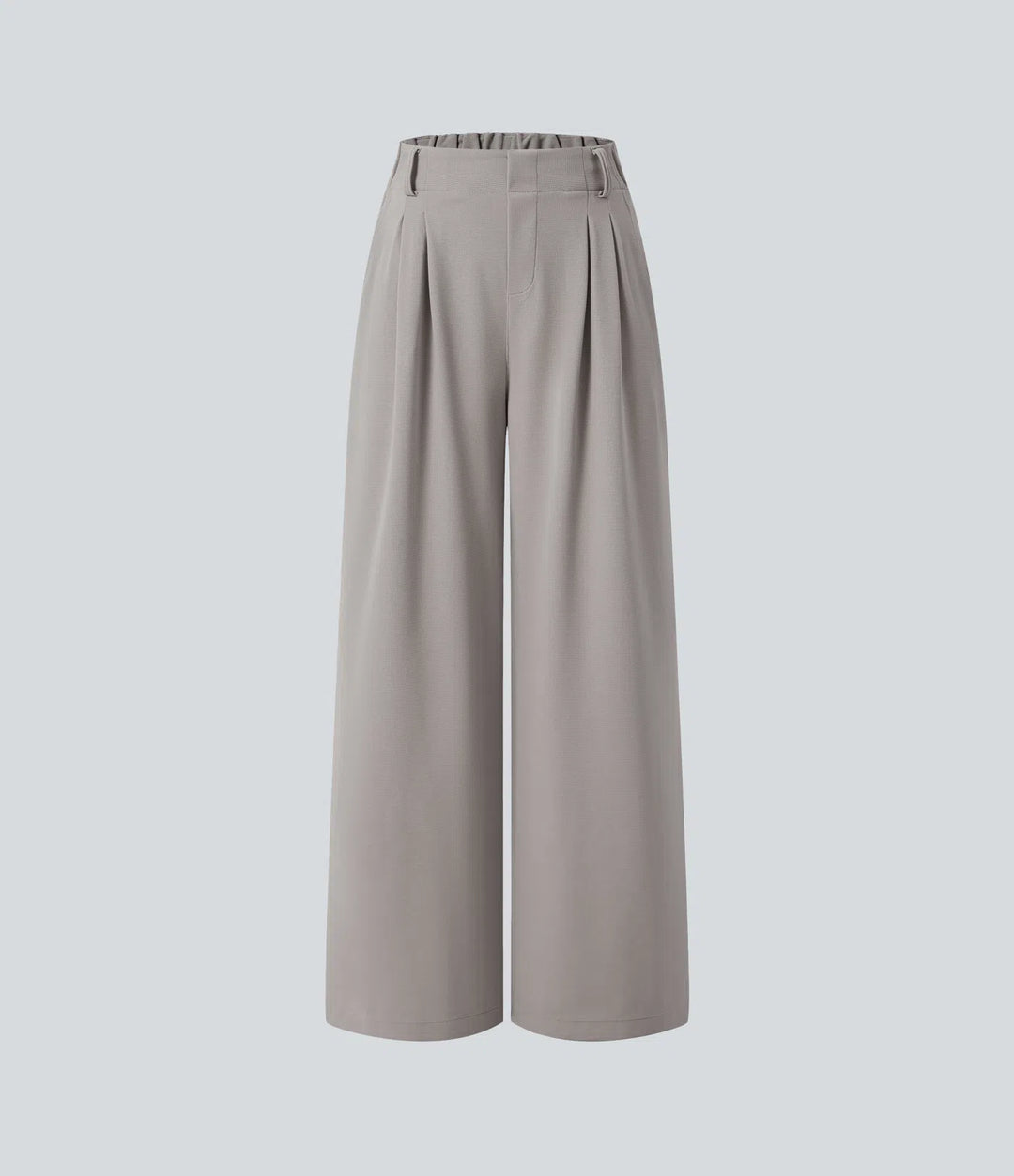 Halara Flex High Waisted Pocket Wide Leg Waffle Work Trousers