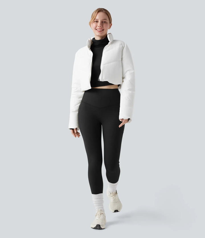 Halara UltraSculpt Extra Heat High Waisted Tummy Control Shaping Yoga Leggings with Pockets
