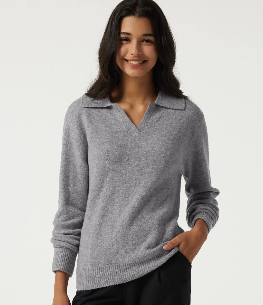 Polo Long Sleeve Work Jumper