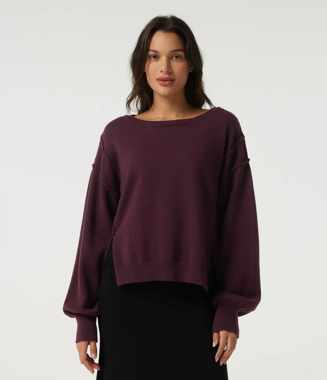 One Shoulder Long Sleeve Casual Jumper