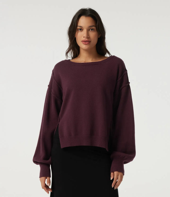 One Shoulder Long Sleeve Casual Jumper