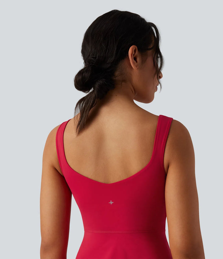 SoftlyZero Airy 2-in-1 InstantCool Mini Tennis Active Dress with Pocket-Easy Peezy Edition