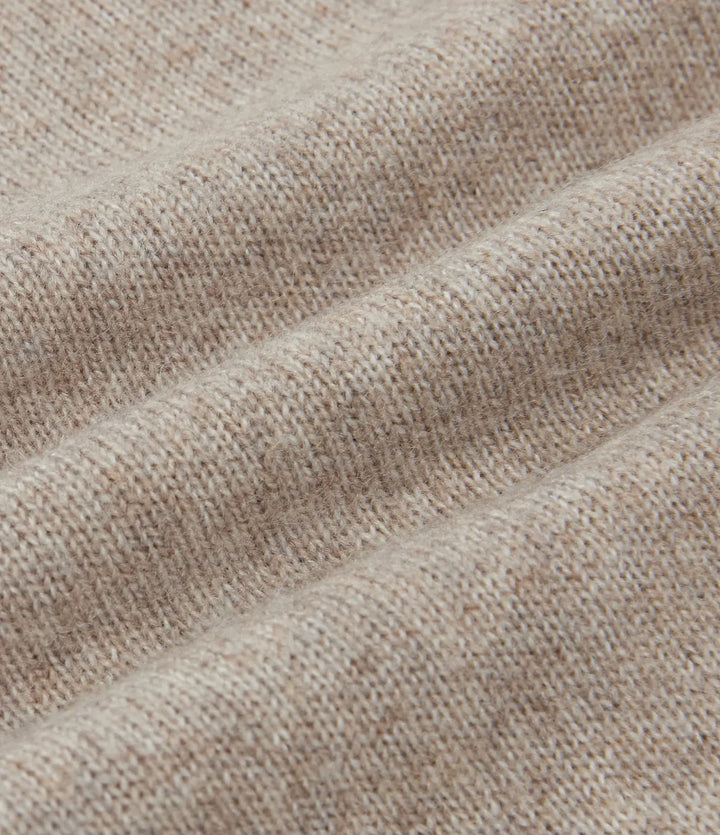 Henley Neck Long Sleeve Casual Jumper