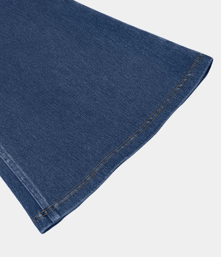 Halara Flex High Waisted Crossover Pocket Washed Casual Jeans