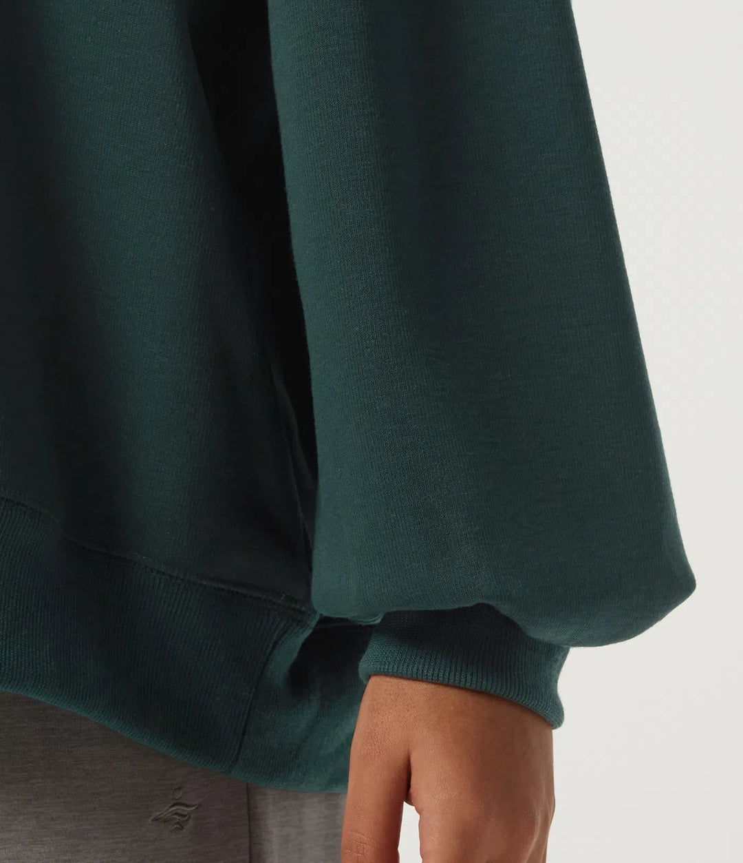 Round Neck Long Sleeve Fleece Casual Sweatshirt