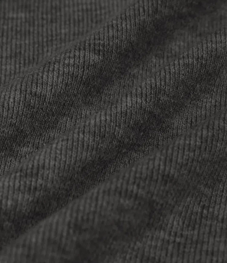 V Neck Long Sleeve Crossover Thumb Hole Casual Jumper