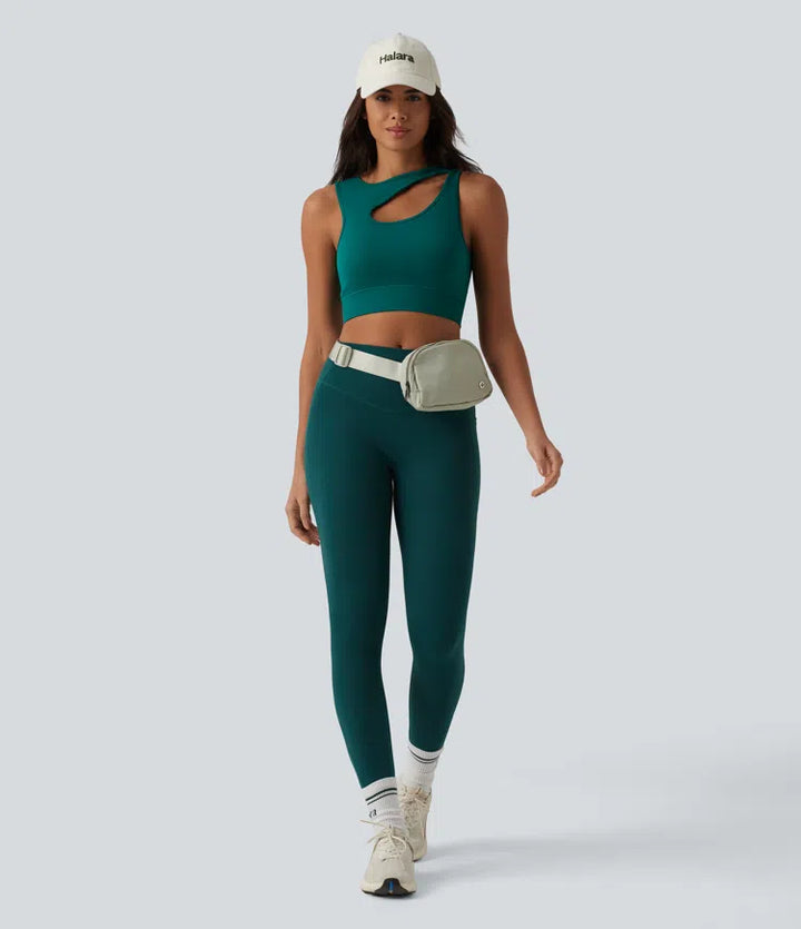 OneForm Seamless Flow Cut-Out Built-in Bra Yoga Tank Top