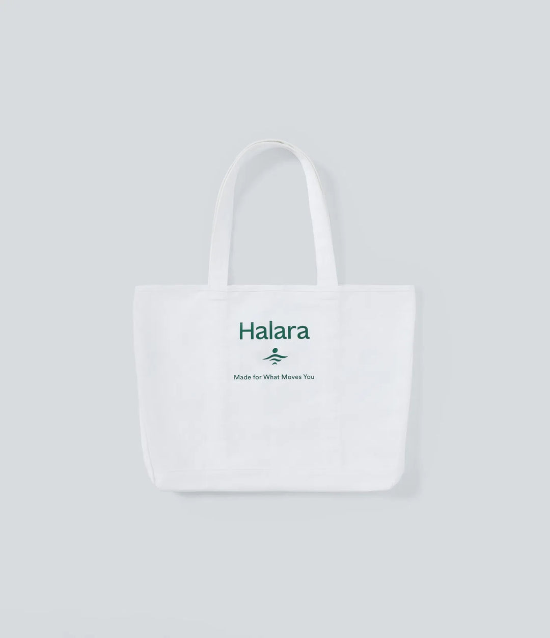 Halara Letter Print Casual Canvas Tote Bag