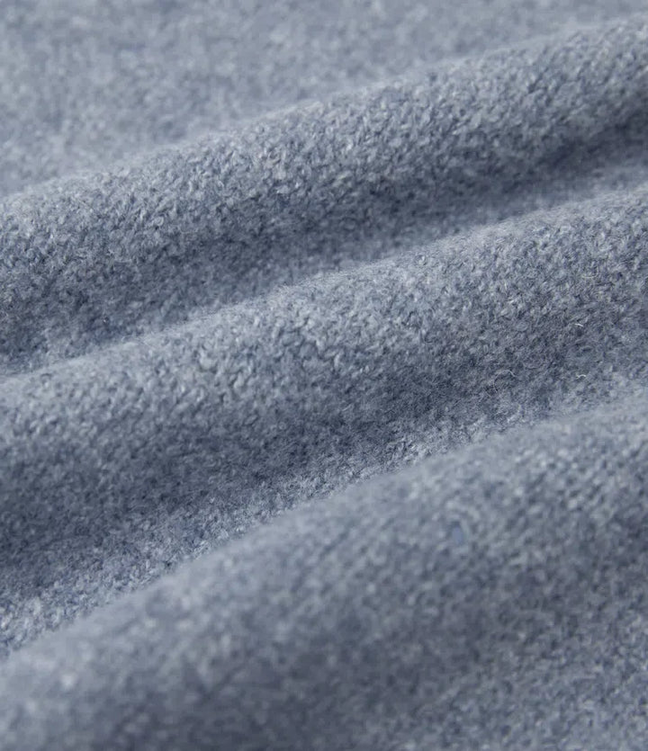 Round Neck Long Sleeve Work Jumper