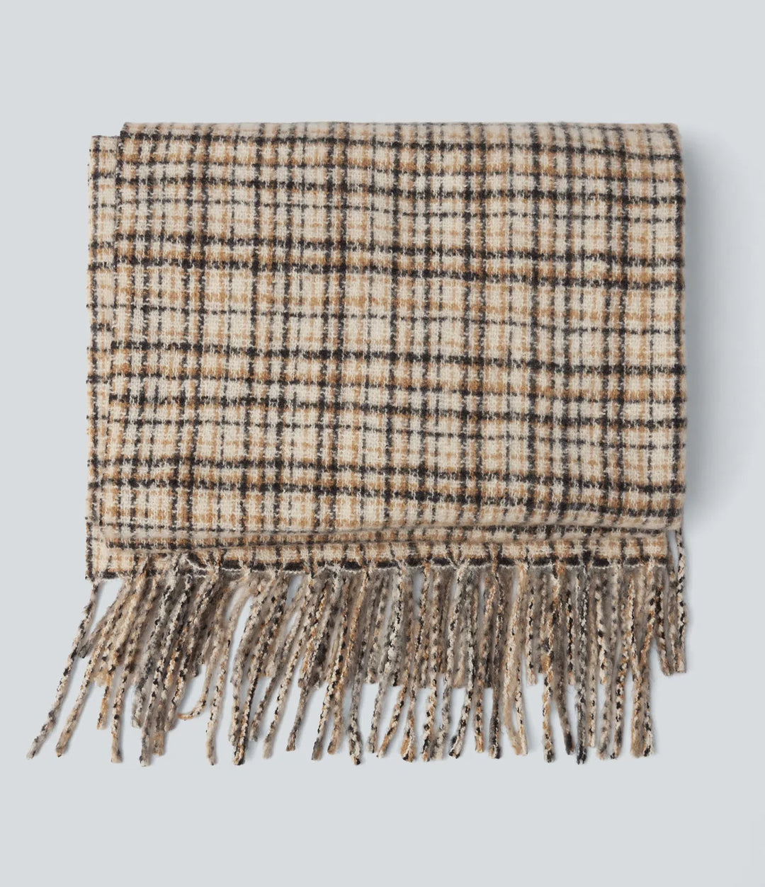 Classic Casual Plaid Scarf