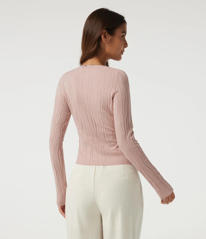 Round Neck Long Sleeve Work Jumper