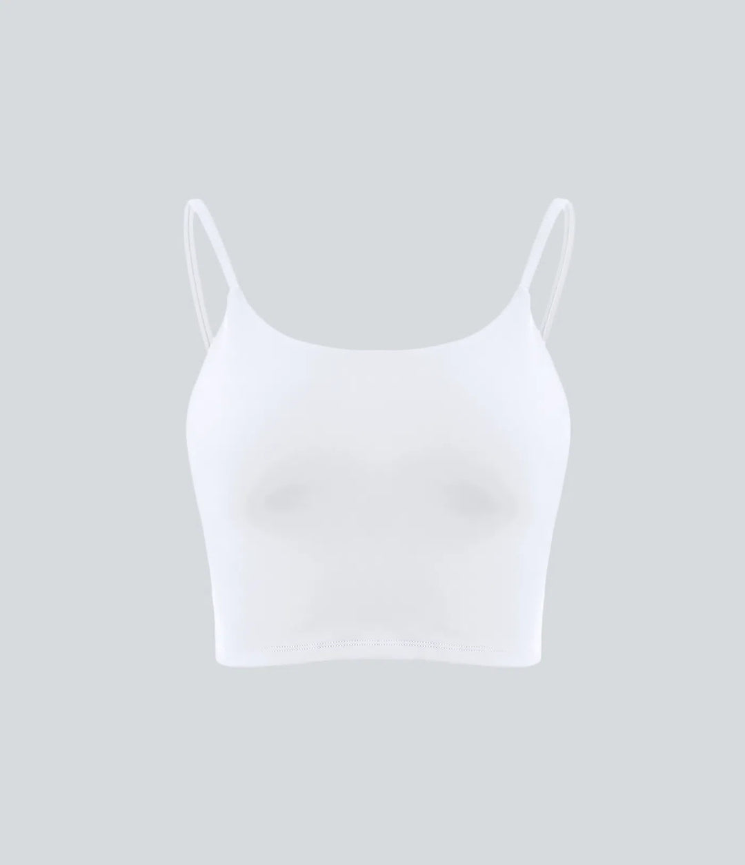 Basic Padded Workout Cropped Tank Vest Top A-D Cups