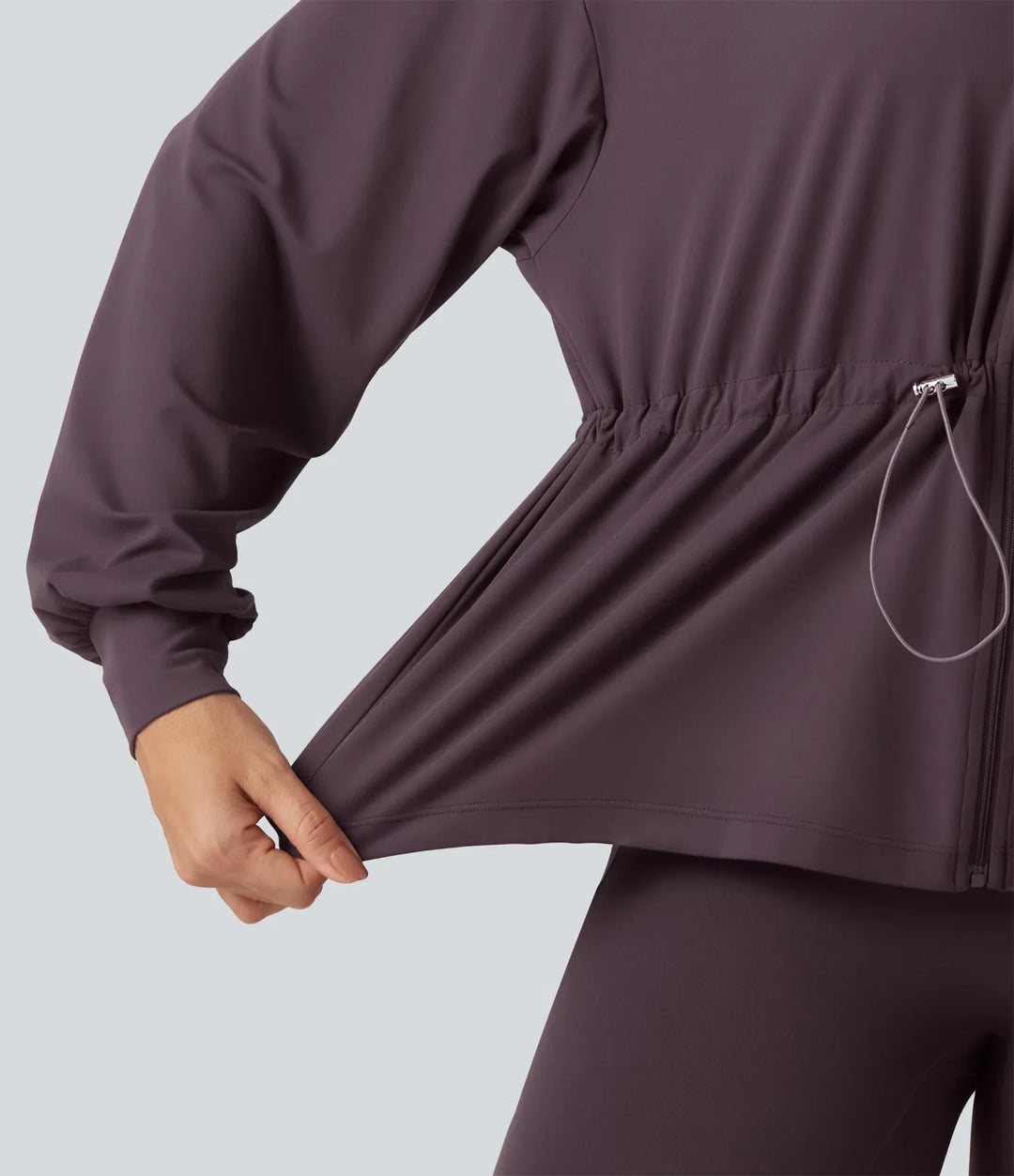 SoftlyZero High Neck Long Sleeve Yoga Jacket