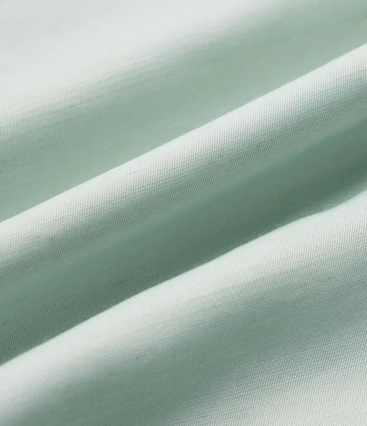 High Waisted Tie Side Baggy Linen-Blend trousers with Pockets