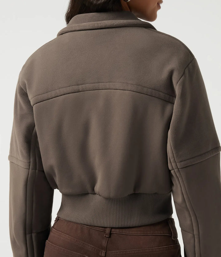 Stand Collar Long Sleeve Casual Padded Jacket